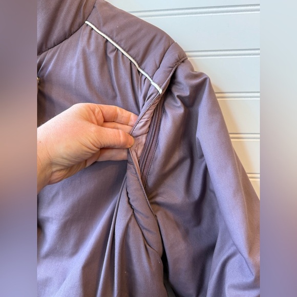 Vintage dusty purple cropped bomber style Stitch n’ Sew jacket. Size L - Picture 7 of 9
